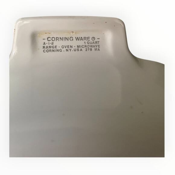 Vintage Corning Ware "L’Echalote" Spice of Life 1 Quart Baking Dish A-1-B & Lid - Picture 2 of 2